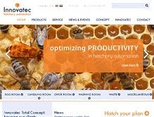 Tablet Screenshot of innovatec.com